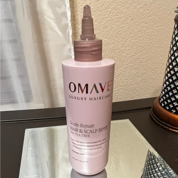 Omave Luxury Haircare Scalp Repair Hair & Scalp Rinse with Tea Tree BRAND NEW - Picture 1 of 8